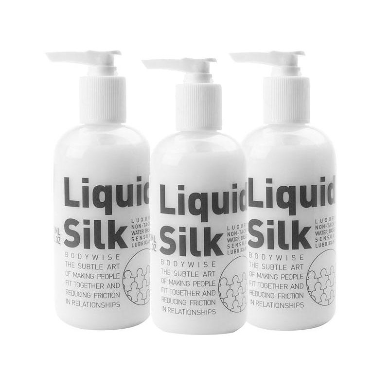 Liquid Silk Water Based Lubricant Triple Pack .jpg