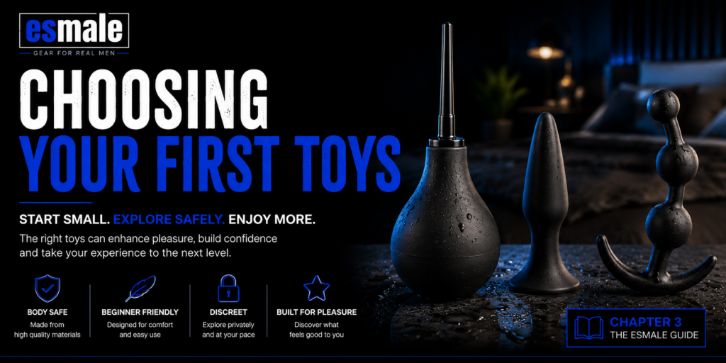 Choosing you first toy - esmale bottoming guide