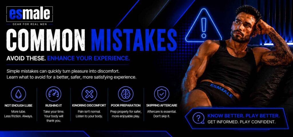 common mistakes -esmale bottoming guide